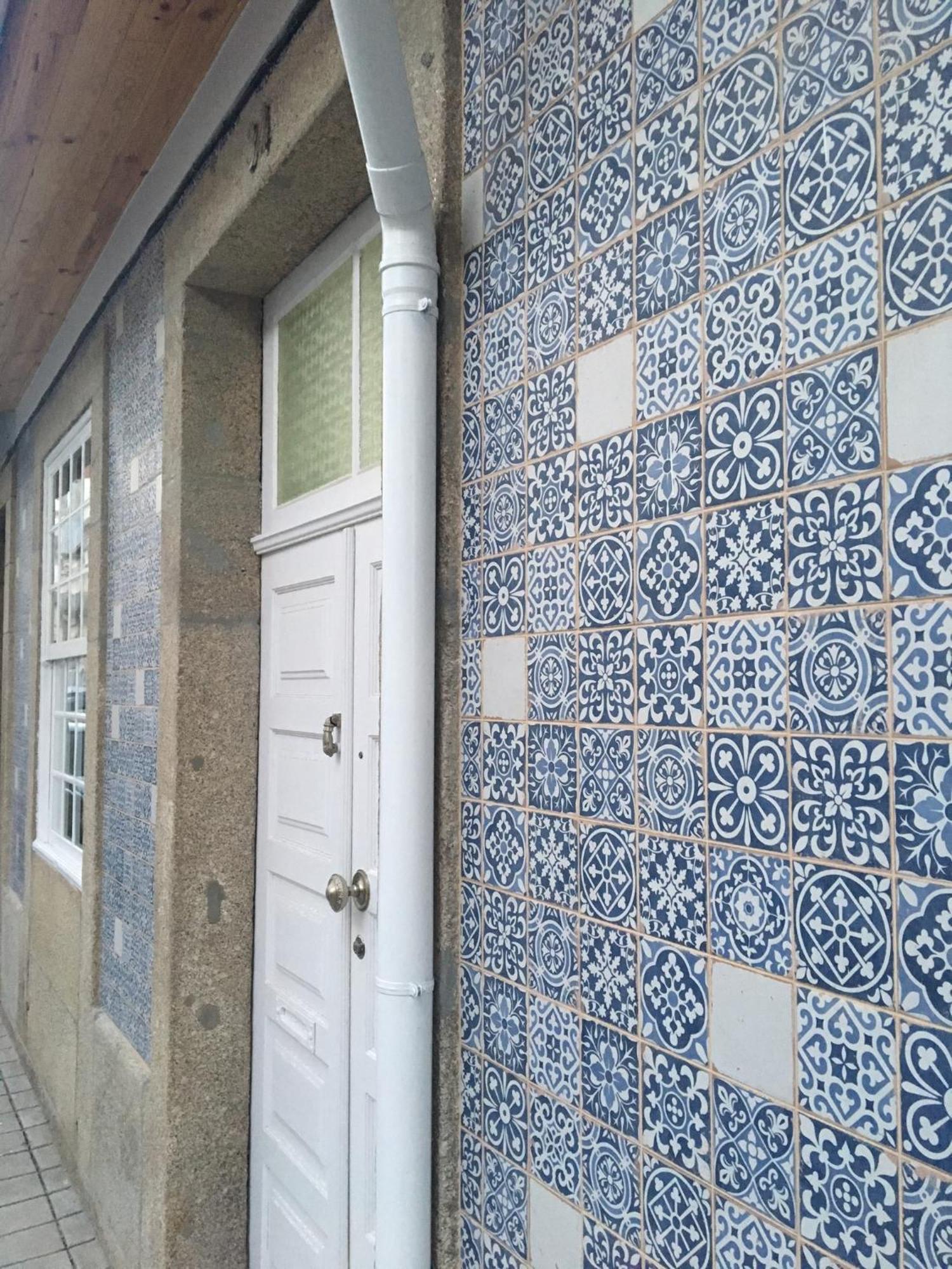 The Blue And White Porto House Apartment Exterior photo